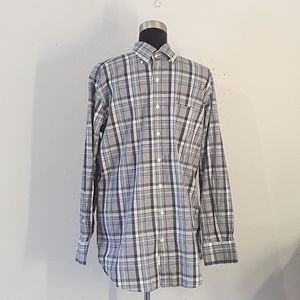 Peter Millar Madras Plaid Casual Shirt